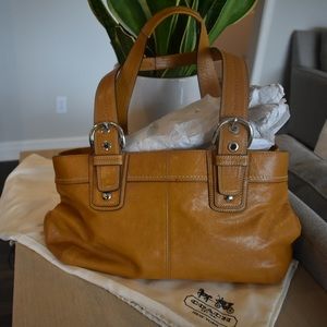 Coach Leather Shoulder Bag